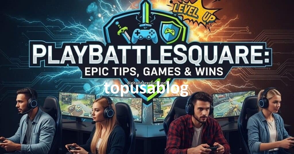 Playing Games on Blog PlayBattleSquare