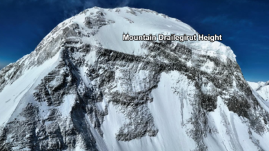 Mountain Drailegirut Height