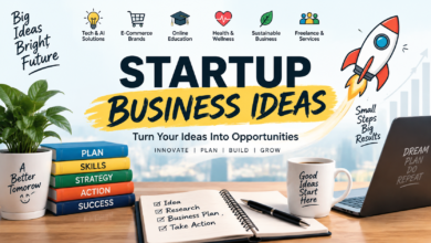 Startup Business Ideas